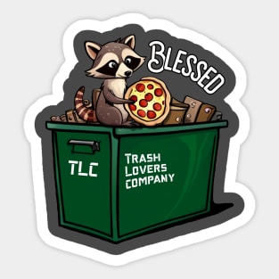 Blessed Trash Panda Sticker